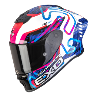 White-Blue-Pink